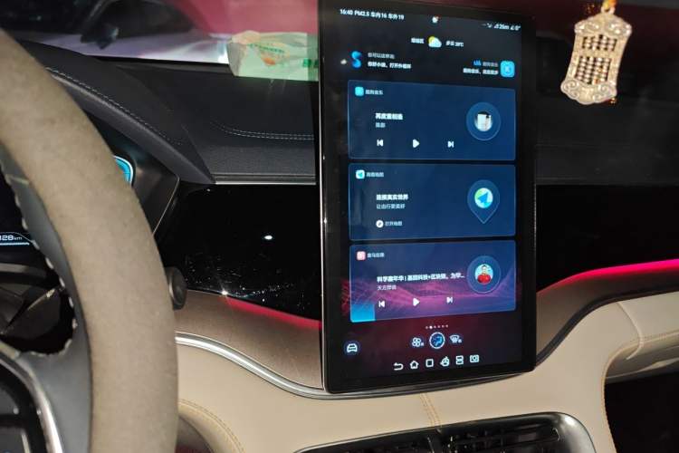 Used BYD Song PLUS New Energy 2021 DM-i 110KM Flagship PLUS Audio And AC Panel