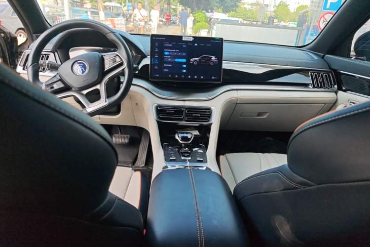 Used BYD Song PLUS New Energy 2021 DM-i 110KM Flagship PLUS Audio And AC Panel