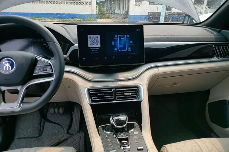 Used BYD Song PLUS New Energy 2021 DM-i 110KM Flagship PLUS Audio And AC Panel