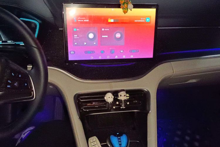 Used BYD Song PLUS New Energy 2021 DM-i 51KM Prestige Model Audio And AC Panel