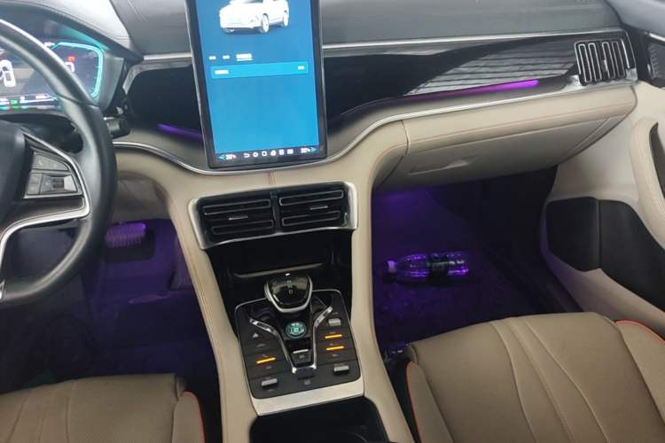 Used BYD Song PLUS New Energy 2021 DM-i 110KM Flagship PLUS Audio And AC Panel