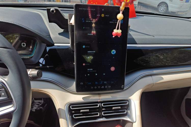 Used BYD Song PLUS New Energy 2021 DM-i 110KM Flagship PLUS Audio And AC Panel