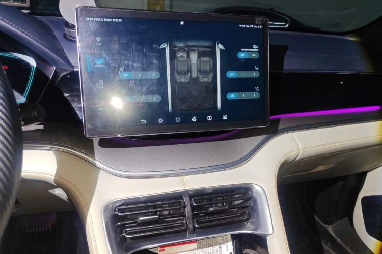 Used BYD Song PLUS New Energy 2021 DM-i 110KM Flagship PLUS Audio And AC Panel