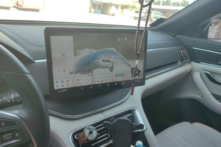 Used BYD Song PLUS New Energy 2021 DM-i 110KM Flagship PLUS Audio And AC Panel