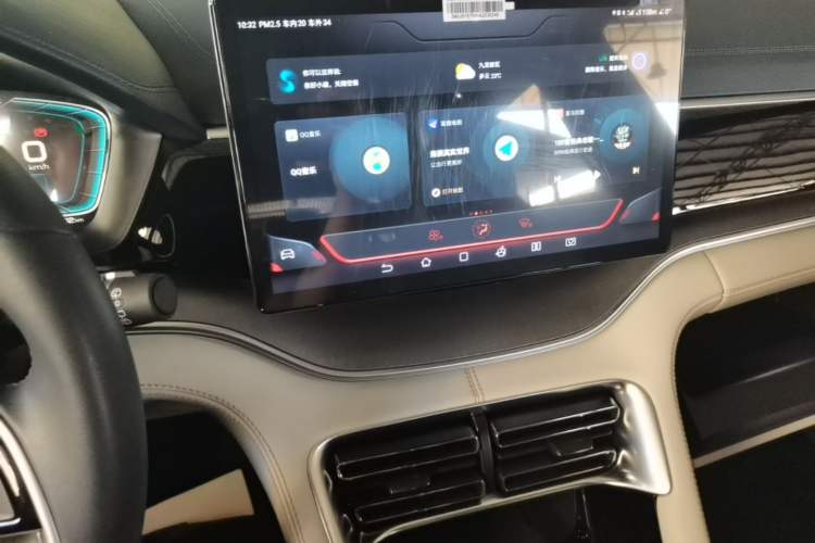 Used BYD Song PLUS New Energy 2021 DM-i 110KM Flagship PLUS Audio And AC Panel