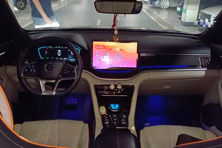 Used BYD Song PLUS New Energy 2021 DM-i 51KM Prestige Model Center Console