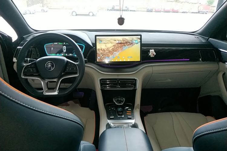 Used BYD Song PLUS New Energy 2021 DM-i 110KM Flagship PLUS Center Console