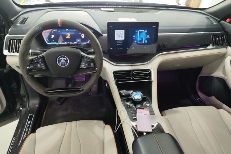 Used BYD Song PLUS New Energy 2021 DM-i 110KM Flagship PLUS Center Console