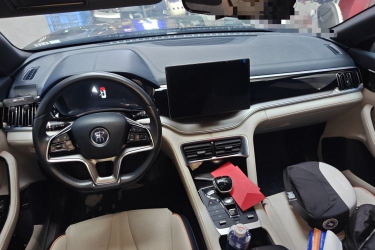 Used BYD Song PLUS New Energy 2021 DM-i 110KM Flagship PLUS Center Console