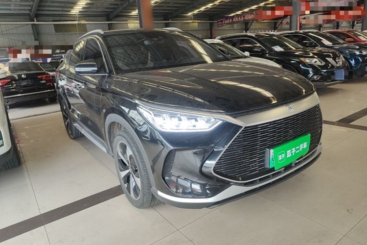 Used BYD Song PLUS New Energy 2021 DM-i 110KM Flagship PLUS Front Right 45 Deg