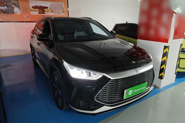 Used BYD Song PLUS New Energy 2021 DM-i 110KM Flagship Model Front Right 45 Deg