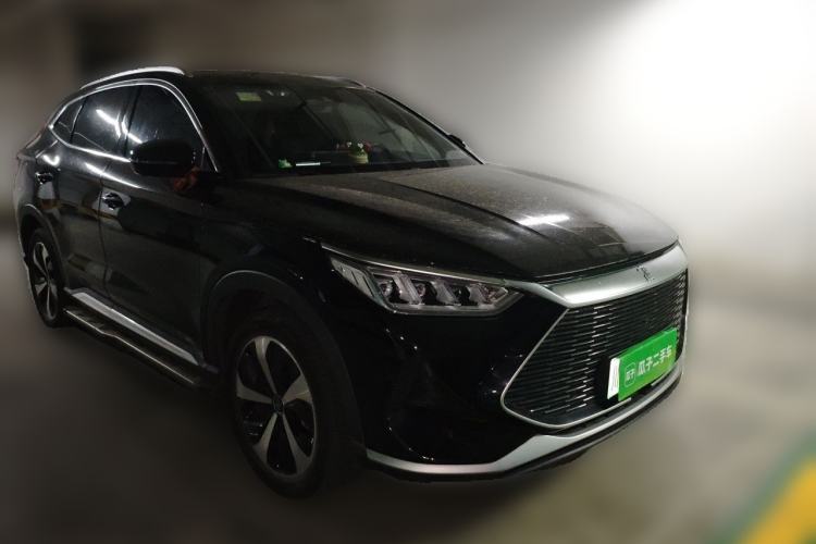 Used BYD Song PLUS New Energy 2021 DM-i 100KM Four-Wheel Drive Flagship PLUS Front Right 45 Deg