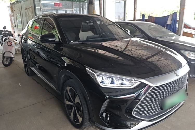 Used BYD Song PLUS New Energy 2021 DM-i 110KM Flagship Model Front Right 45 Deg
