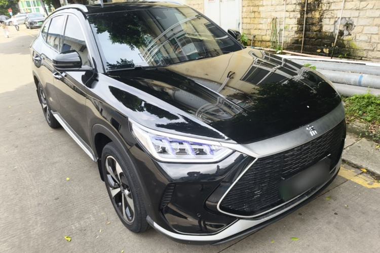 Used BYD Song PLUS New Energy 2021 DM-i 110KM Flagship Model Front Right 45 Deg