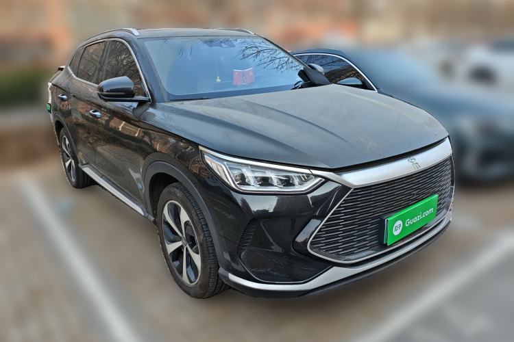 Used BYD Song PLUS New Energy 2021 DM-i 110KM Flagship Model Front Right 45 Deg