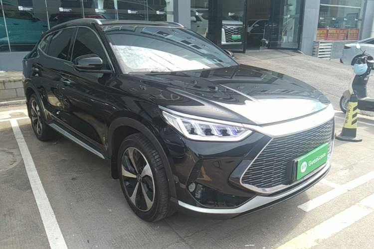 Used BYD Song PLUS New Energy 2021 DM-i 110KM Flagship Model Front Right 45 Deg