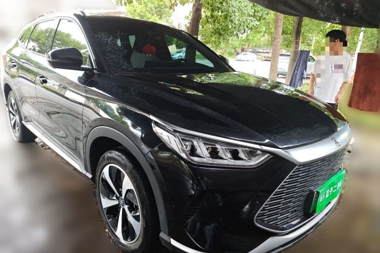 Used BYD Song PLUS New Energy 2021 DM-i 110KM Flagship PLUS 5G Edition Front Right 45 Deg