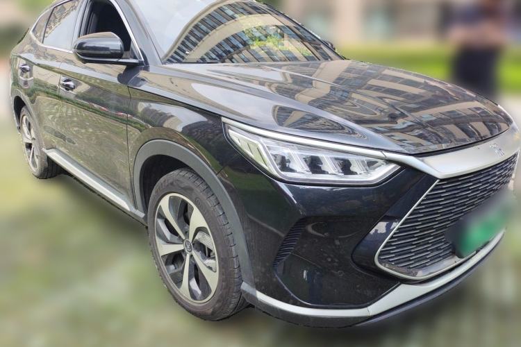 Used BYD Song PLUS New Energy 2021 DM-i 110KM Flagship PLUS 5G Edition Front Right 45 Deg
