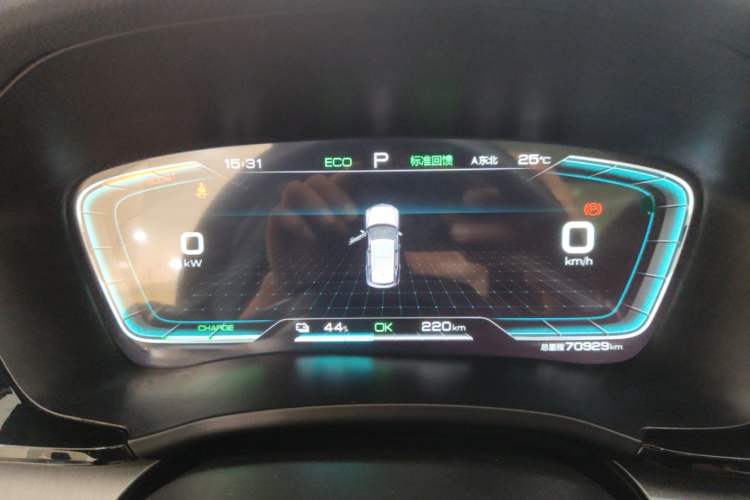 Used BYD Song PLUS New Energy 2021 EV Deluxe Model Instrument Cluster