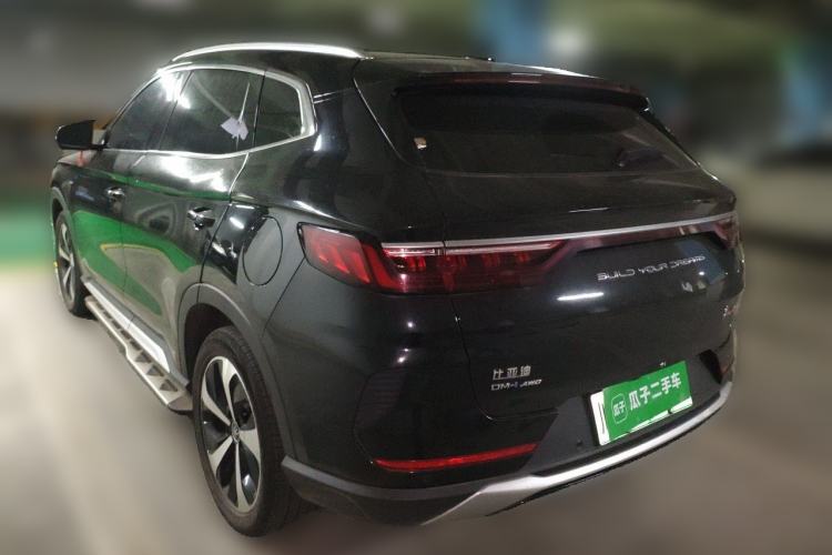 Used BYD Song PLUS New Energy 2021 DM-i 100KM Four-Wheel Drive Flagship PLUS Rear Left 45 Deg