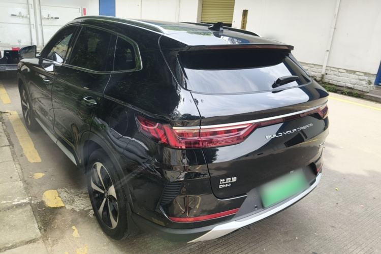 Used BYD Song PLUS New Energy 2021 DM-i 110KM Flagship Model Rear Left 45 Deg