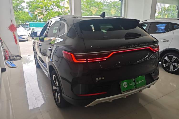 Used BYD Song PLUS New Energy 2021 EV Deluxe Model Rear Left 45 Deg
