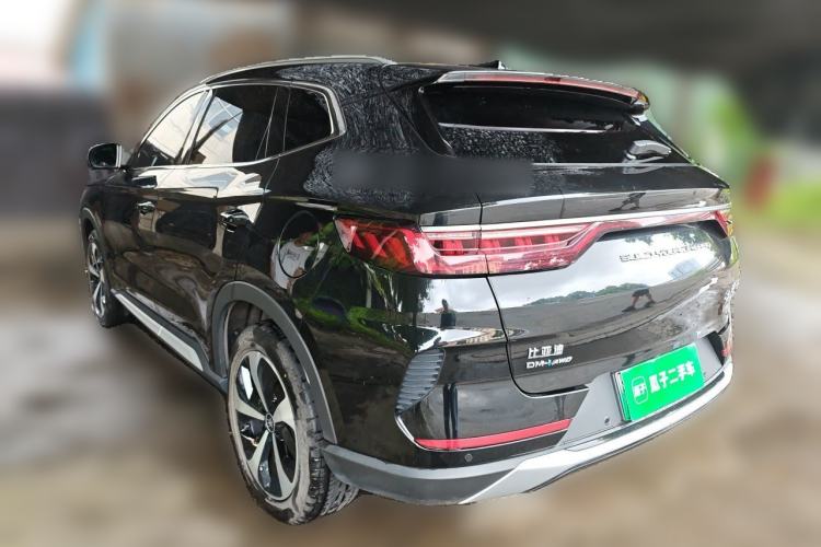 Used BYD Song PLUS New Energy 2021 DM-i 110KM Flagship PLUS 5G Edition Rear Left 45 Deg
