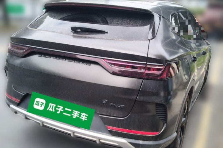 Used BYD Song PLUS New Energy 2021 EV Deluxe Model Rear Right 45 Deg
