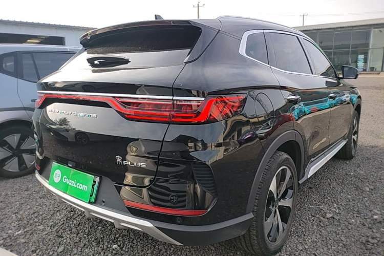 Used BYD Song PLUS New Energy 2021 EV Flagship Model Rear Right 45 Deg