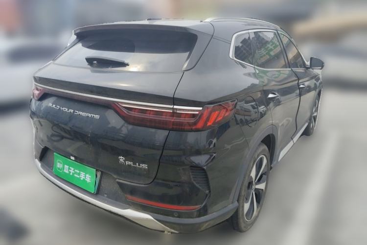 Used BYD Song PLUS New Energy 2021 DM-i 110KM Flagship PLUS 5G Edition Rear Right 45 Deg