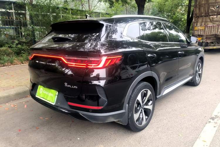 Used BYD Song PLUS New Energy 2021 DM-i 110KM Flagship Model Rear Right 45 Deg