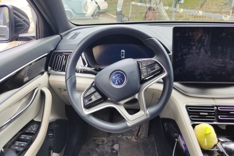 Used BYD Song PLUS New Energy 2021 DM-i 110KM Flagship PLUS 5G Edition Steering Wheel