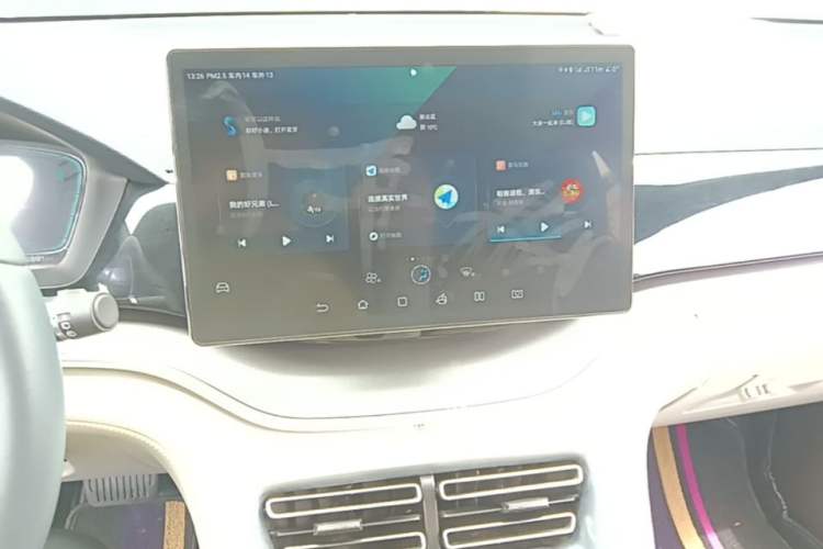 Used BYD Song PLUS New Energy 2021 DM-i 110KM Flagship PLUS Audio And AC Panel