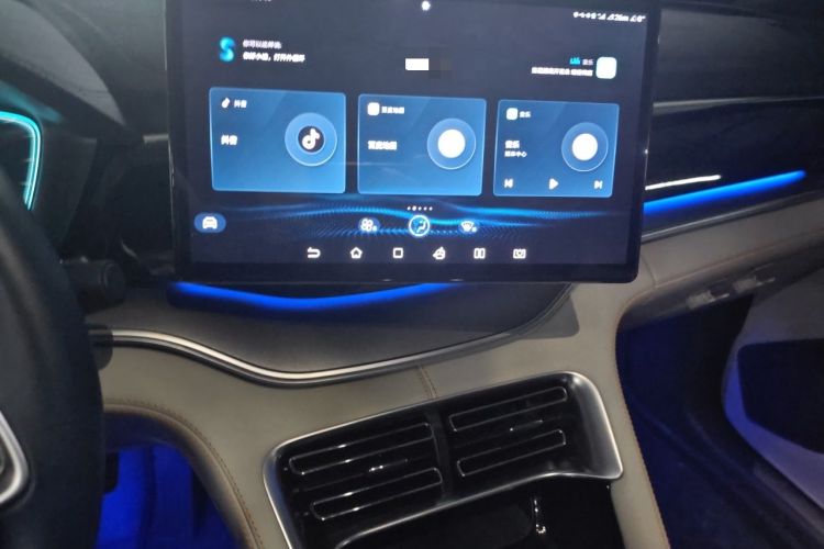 Used BYD Song PLUS New Energy 2021 DM-i 110KM Flagship PLUS Audio And AC Panel
