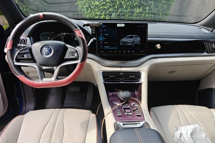 Used BYD Song PLUS New Energy 2021 DM-i 110KM Flagship PLUS Center Console