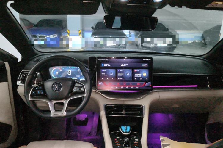 Used BYD Song PLUS New Energy 2021 DM-i 110KM Flagship PLUS 5G Edition Center Console