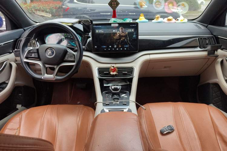 Used BYD Song PLUS New Energy 2021 DM-i 110KM Flagship PLUS Center Console