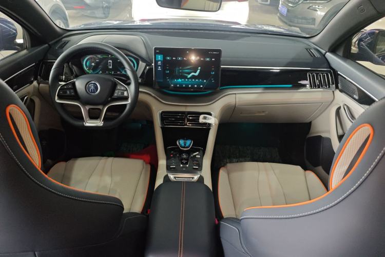 Used BYD Song PLUS New Energy 2021 DM-i 51KM Prestige Model Center Console