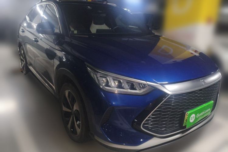 Used BYD Song PLUS New Energy 2021 DM-i 110KM Flagship Model Front Right 45 Deg