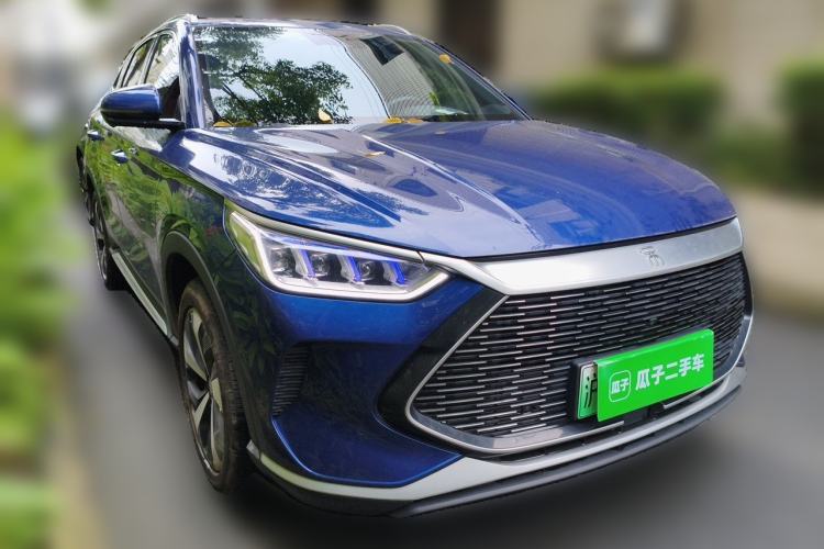 Used BYD Song PLUS New Energy 2021 DM-i 110KM Flagship Model Front Right 45 Deg
