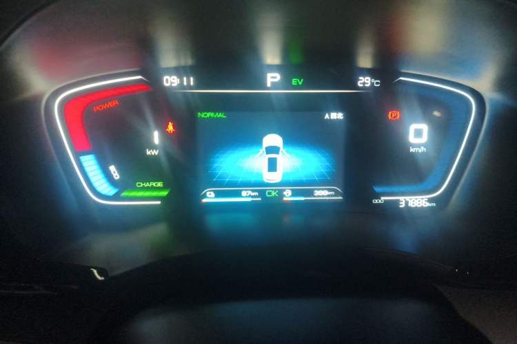 Used BYD Song PLUS New Energy 2021 DM-i 110KM Flagship Model Instrument Cluster