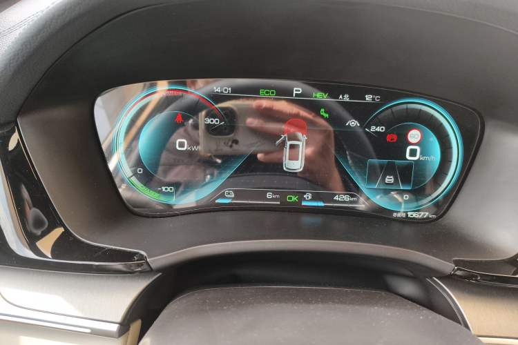 Used BYD Song PLUS New Energy 2021 DM-i 51KM Prestige Model Instrument Cluster