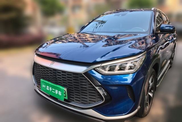 Used BYD Song PLUS New Energy 2021 DM-i 100KM Four-Wheel Drive Flagship PLUS