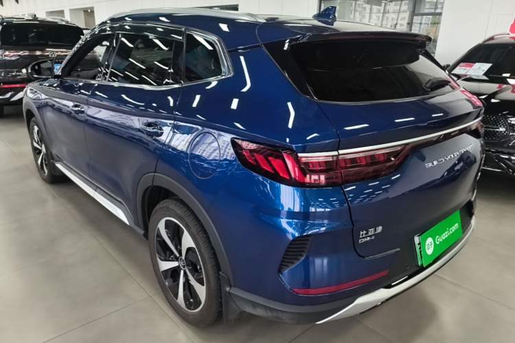Used BYD Song PLUS New Energy 2021 DM-i 110KM Flagship PLUS Rear Left 45 Deg