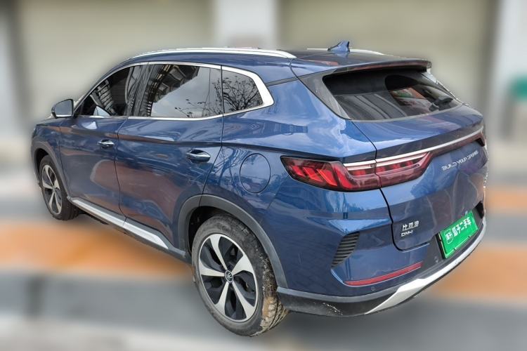 Used BYD Song PLUS New Energy 2021 DM-i 110KM Flagship PLUS 5G Edition Rear Left 45 Deg