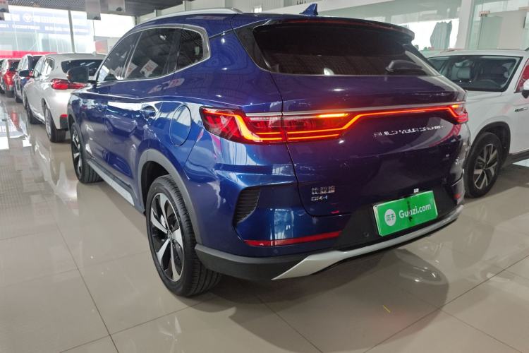 Used BYD Song PLUS New Energy 2021 DM-i 51KM Prestige Model Rear Left 45 Deg