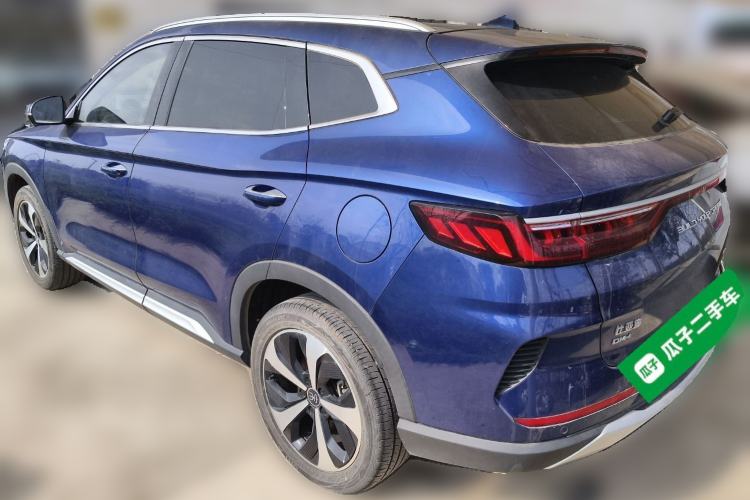 Used BYD Song PLUS New Energy 2021 DM-i 51KM Prestige Model Rear Left 45 Deg