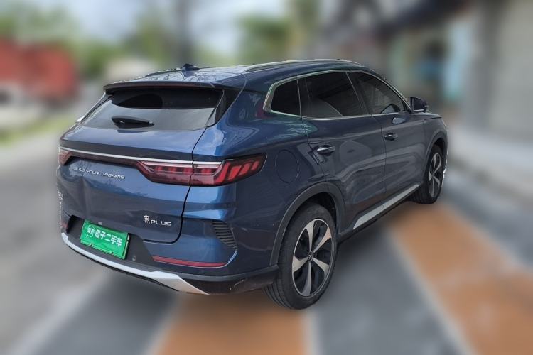 Used BYD Song PLUS New Energy 2021 DM-i 110KM Flagship PLUS 5G Edition Rear Right 45 Deg