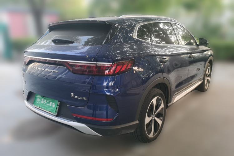 Used BYD Song PLUS New Energy 2021 DM-i 110KM Flagship PLUS Rear Right 45 Deg