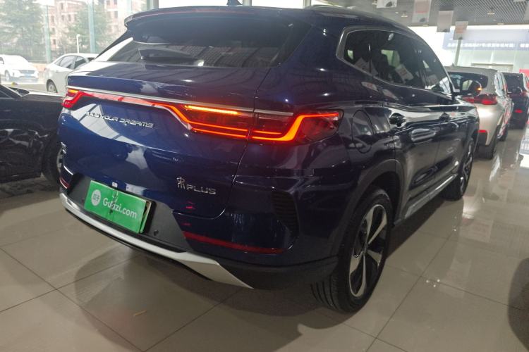 Used BYD Song PLUS New Energy 2021 DM-i 51KM Prestige Model Rear Right 45 Deg